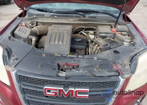 2012 GMC Terrain Sle-1 из США, поврежденный, VIN 2GKALMEK5C6243736